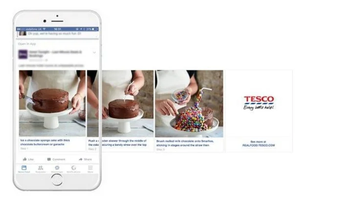12 Best Examples of Facebook Carousel Ads